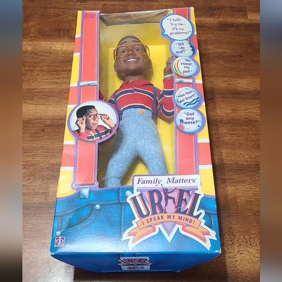 Family matters Steve urkle vintage 1991 talking doll